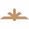 Ekena Millwork Redmond Smooth Timber Gable Bracket, Western Red Cedar, 60"W x 22"H x 5 1/2"D x 5 1/2"F, 9/12 Pitch GBW060X22X0606RED00SWR - alternate 1
